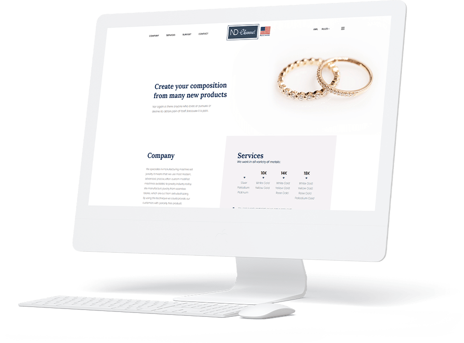 jewelry e-commerce