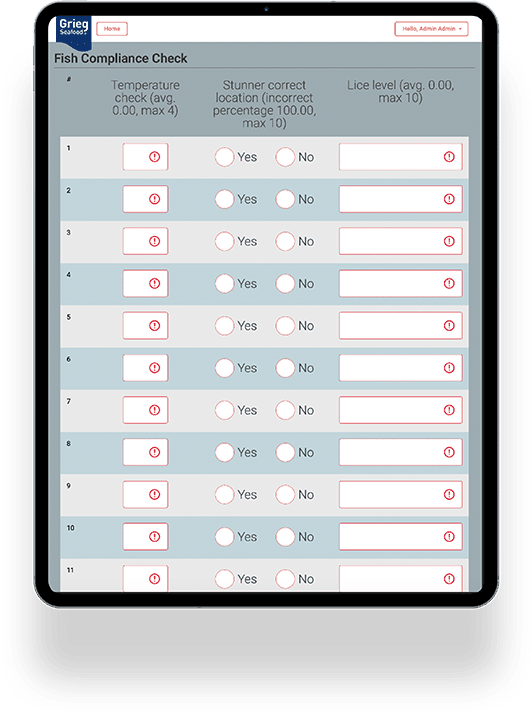 web app quality control