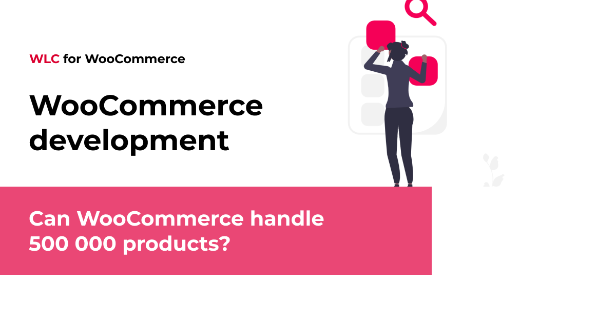 Can WooCommerce handle 500000 products