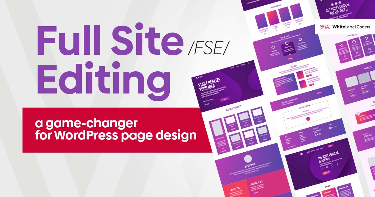 Full Site Editing in WordPress