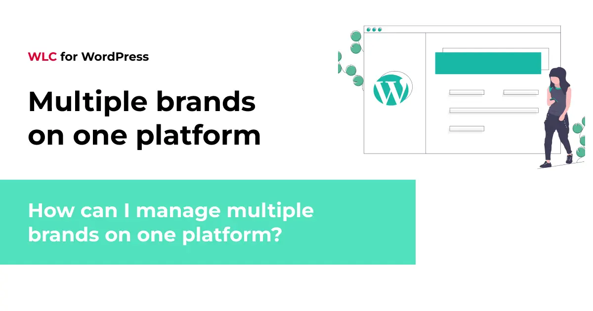 How can I manage multiple brands on one platform