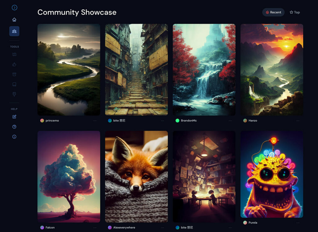 Midjourney community showcase