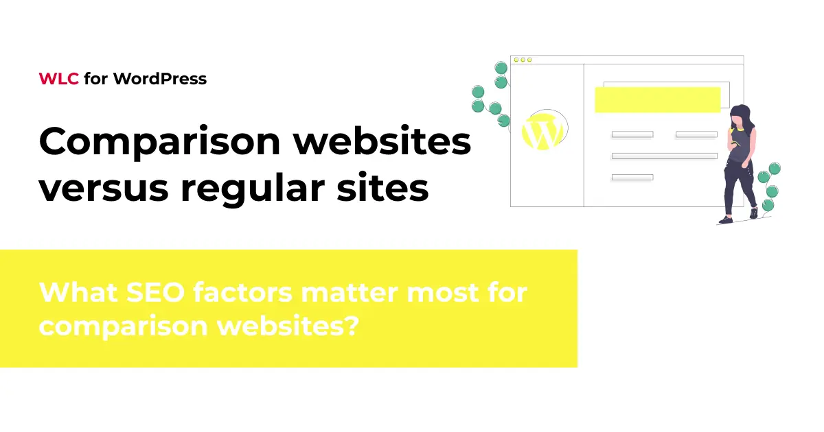 What SEO factors matter most for comparison websites
