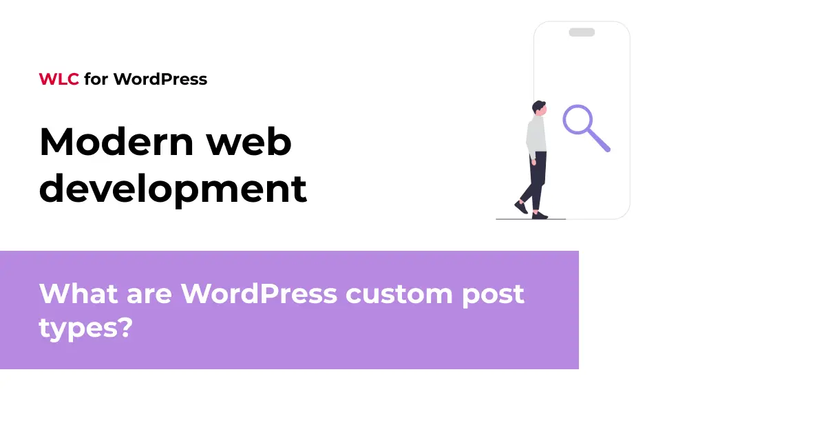 What are WordPress custom post types