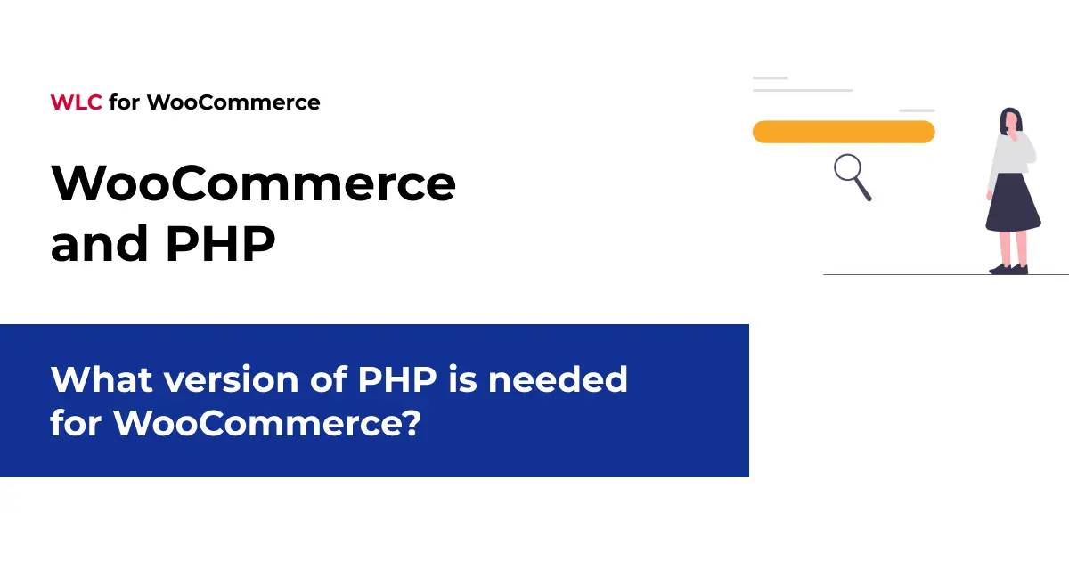 What version of PHP is needed for WooCommerce