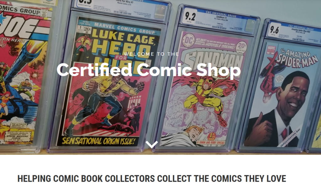 Certified Comic Shop