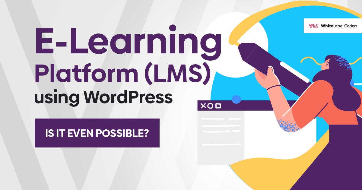 E-learning platform using WordPress (LMS)