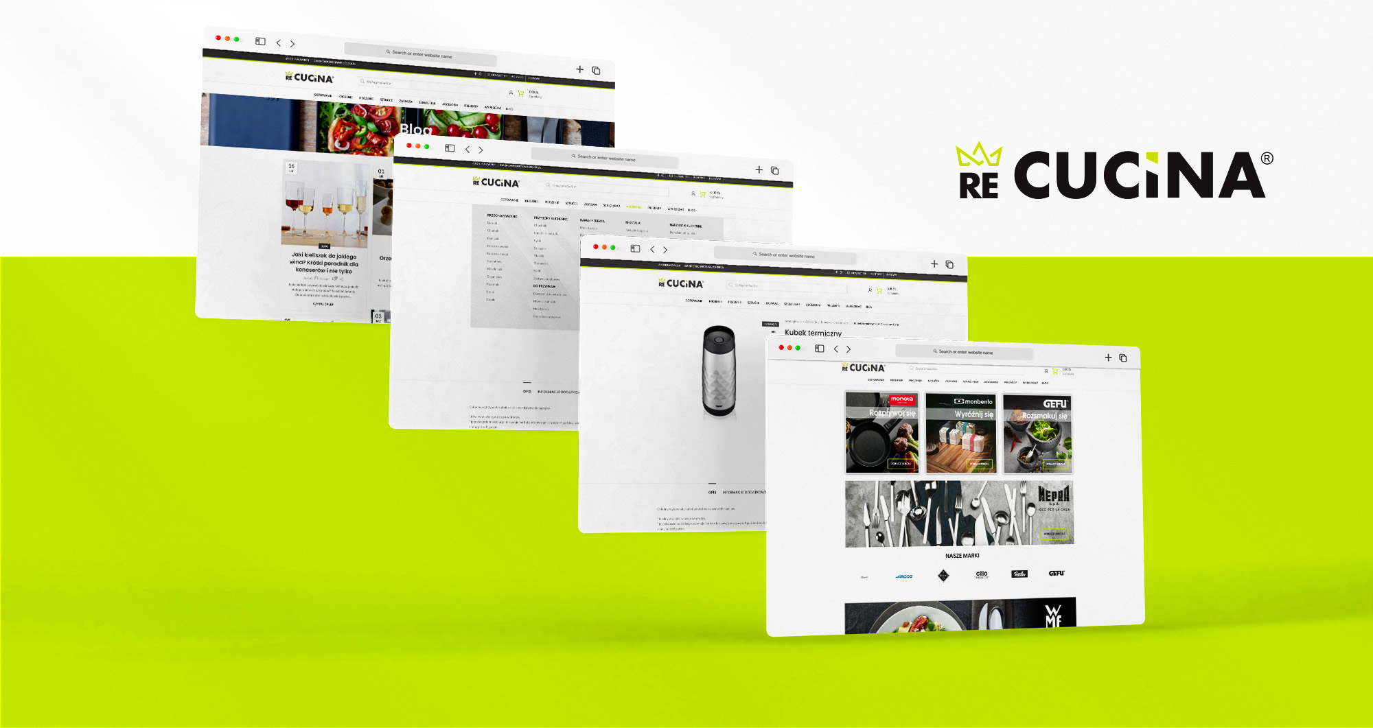 ReCucina e-commerce shop development