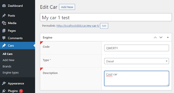 WLC ACF Post Save Helper simple form