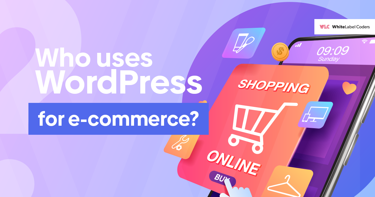 Who uses WordPress for e-commerce?